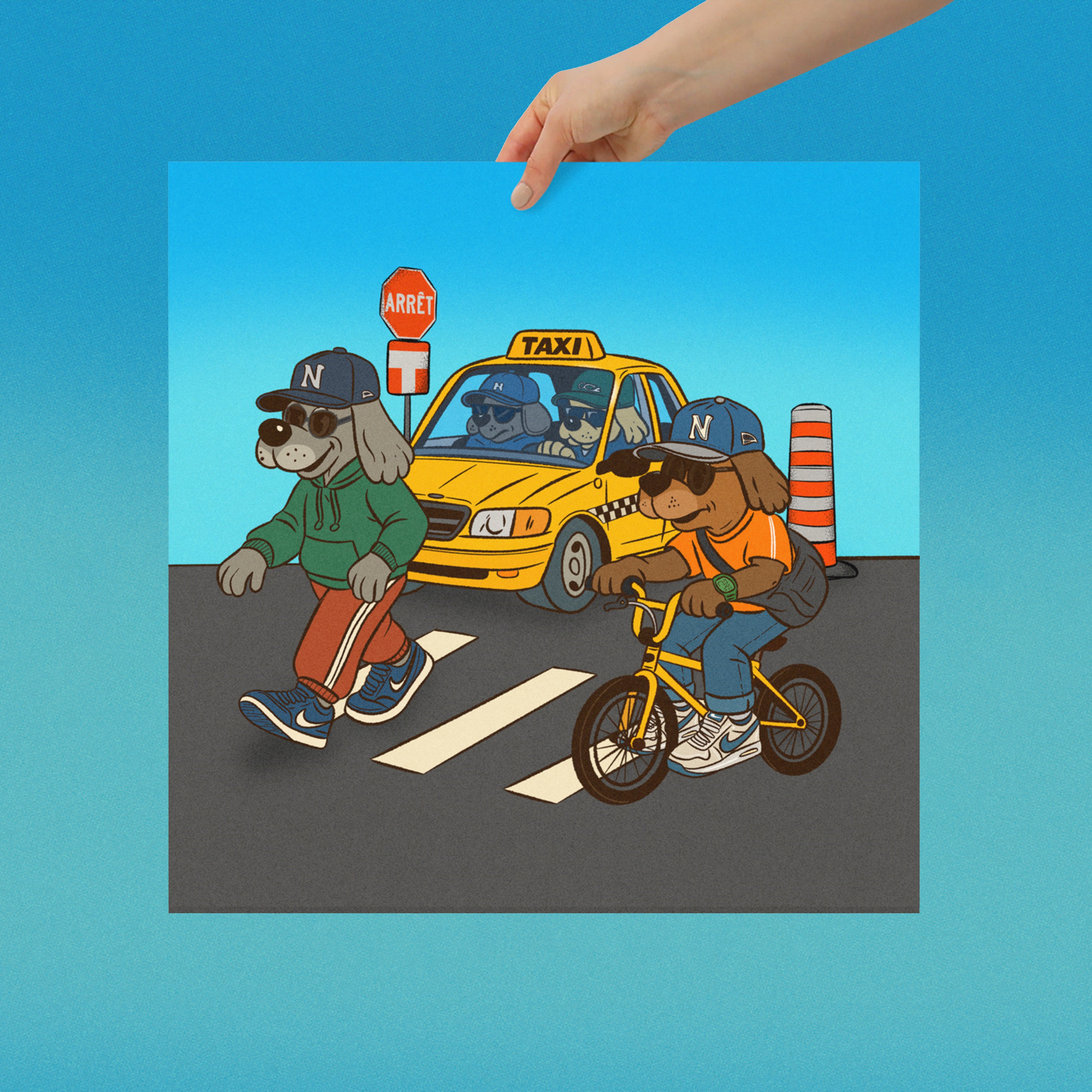 Main & Pine - Poster